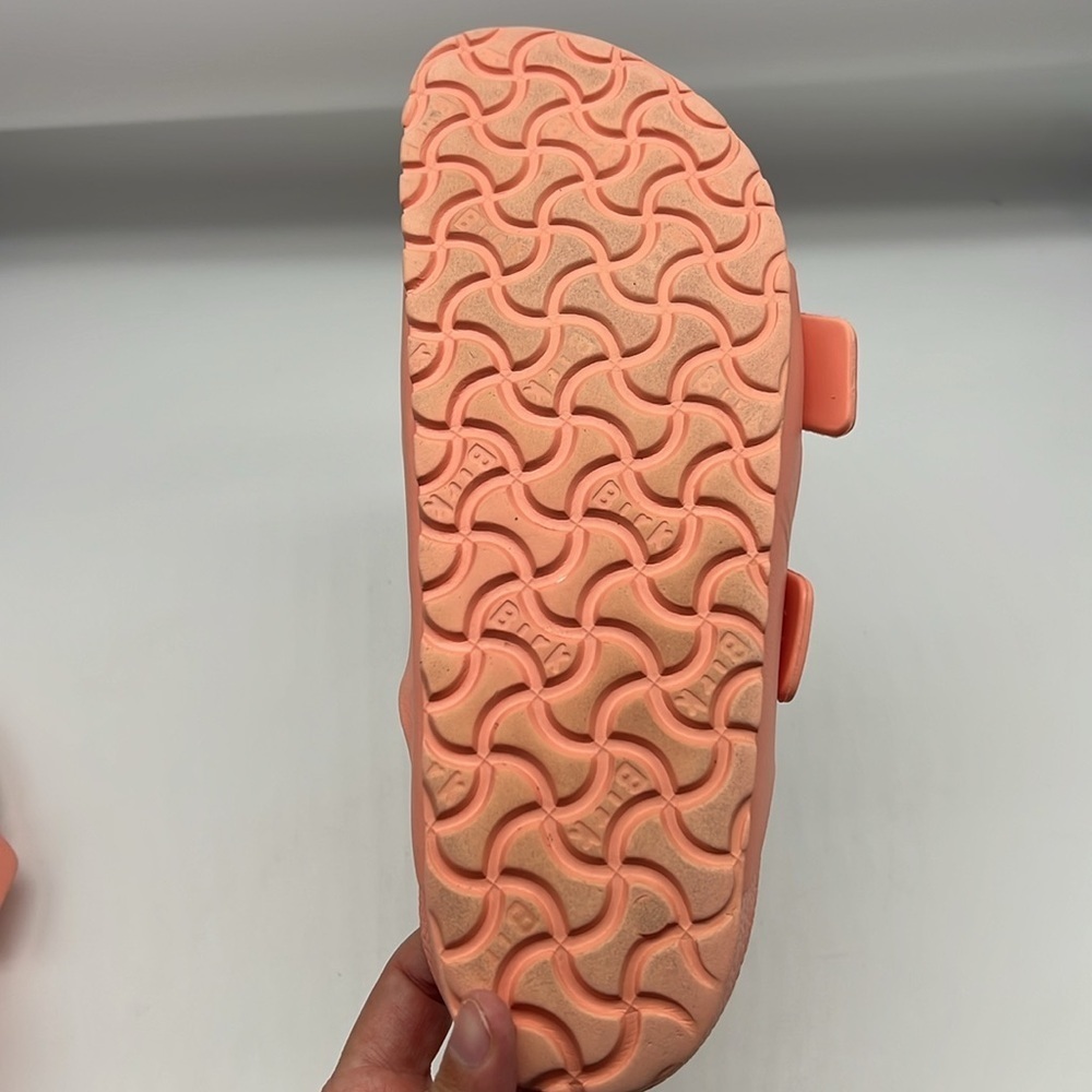 Birkenstock - Arizona Eva 2 Buckle Lightweight Coral Peach Slip On Sandal SZ 8 - Picture 14 of 15